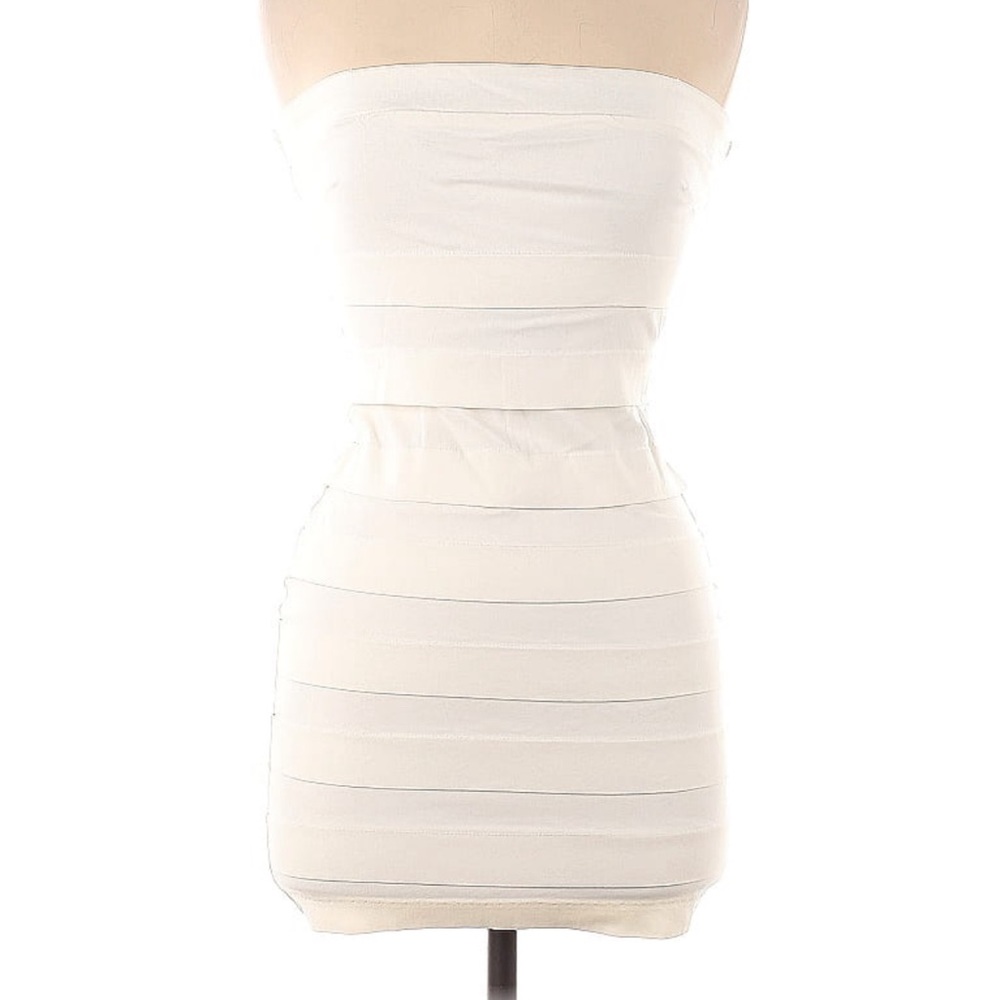 Excellent condition strapless mini dress- Medium